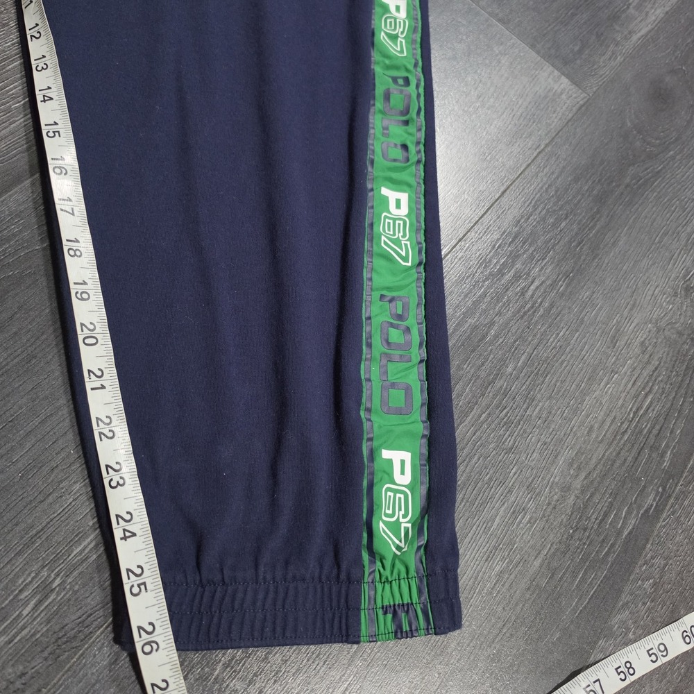 Polo Ralph Lauren Performance Sweatpant Joggers Men 2XB Blue Stretch RL67 Pony - Picture 9 of 11